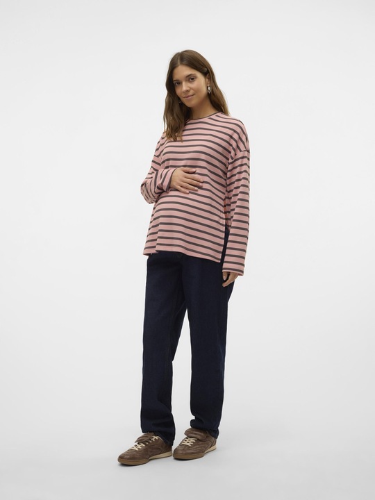 Produktbild Mamalicious Normal geschnitten Rundhals Top Bluse (L)