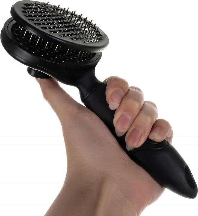 Produktbild Purlov Selbstreinigende Haarbürste (Hund, Katze)