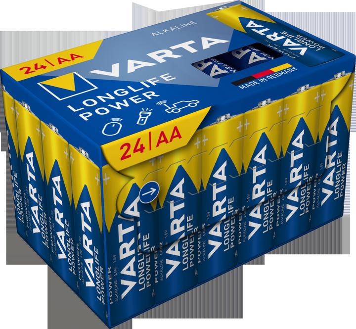 Immagine prodotto Varta Longlife Power (24 pz., AA, 2960 mAh)