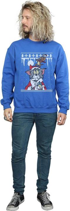 Produktbild Tom & Jerry Christmas Fair Isle Sweatshirt (M)