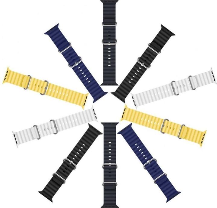 Immagine prodotto Dux Ducis Cinturino dell'orologio 8 / 7 / 6 / 5 / 4 / 3 / 2 / SE (45 / 44 / 42 mm) Cinturino in silicone G (42 mm, 44 mm, 45 mm, Silicone (liquido))