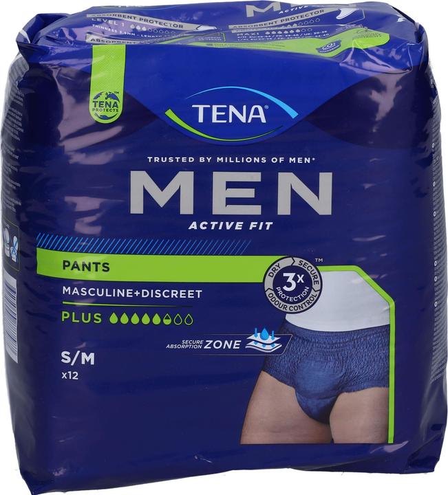 Produktbild Tena Men Actfit Pl S/m Bl, 12 St (12 x, S, M)