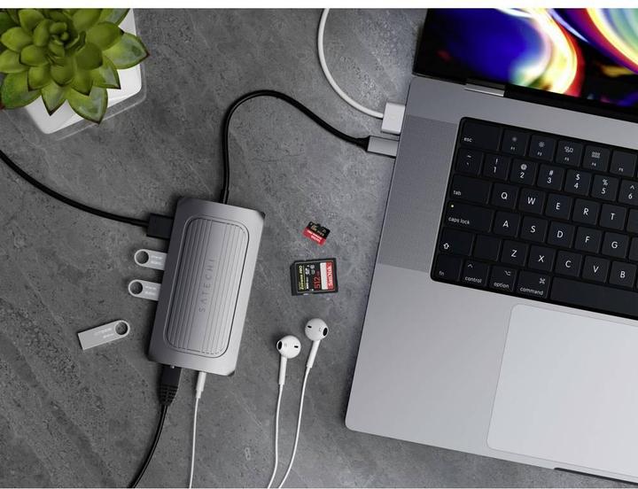 Produktbild Satechi USB-C-Station/Replikator (U4MA3M) (USB-C, 7 Ports)