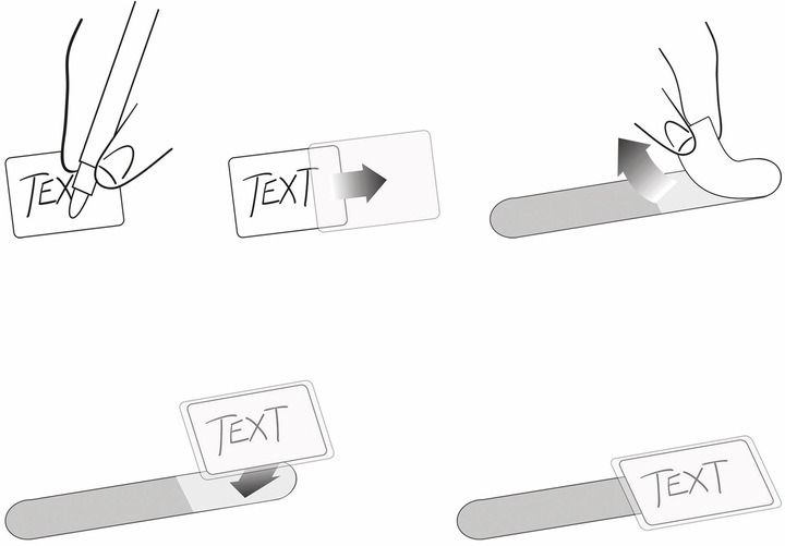 Actual product image Label-the-cable small velcro binder with label (Velcro cable ties, 90 mm, 10 pcs.)