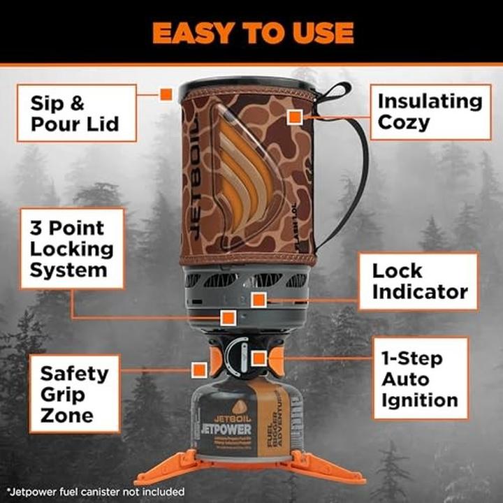 Actual product image Jetboil Flash 1.0L