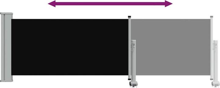 Produktbild vidaXL Seitenmarkise (3 m)