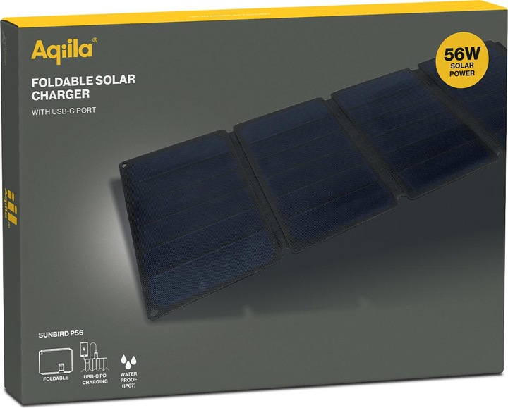 Produktbild Aqiila Sunbird P56 - Foldable solar panel (56 W, 1.34 kg)
