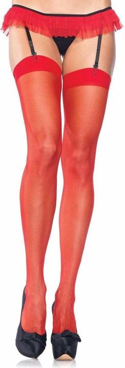 Actual product image Leg Avenue Plus Size Sheer Stockings