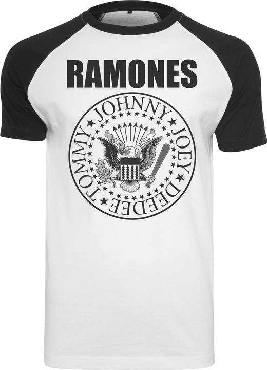 Produktbild Mister Tee Ramones Circle Raglan Tee (S)