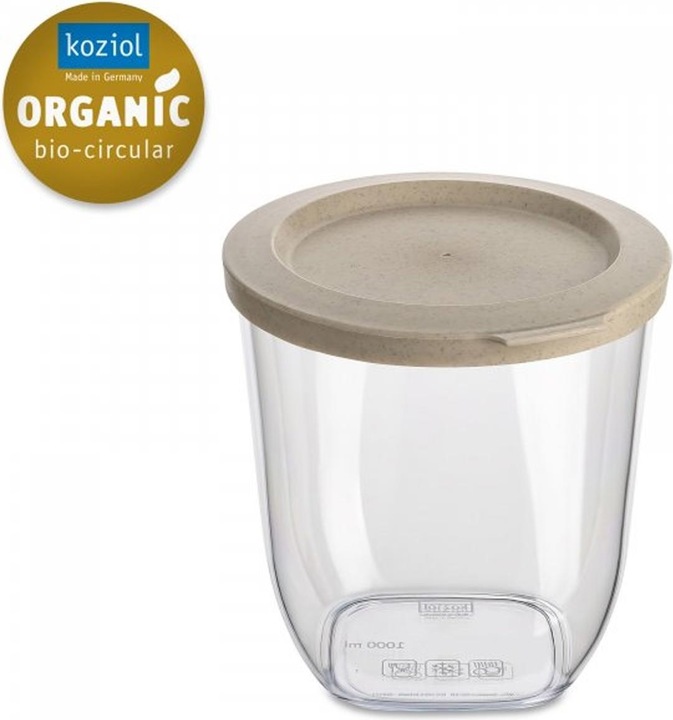 Immagine prodotto Koziol Barattolo di stoccaggio Connect Dry S 1 l, sabbia (1 l)