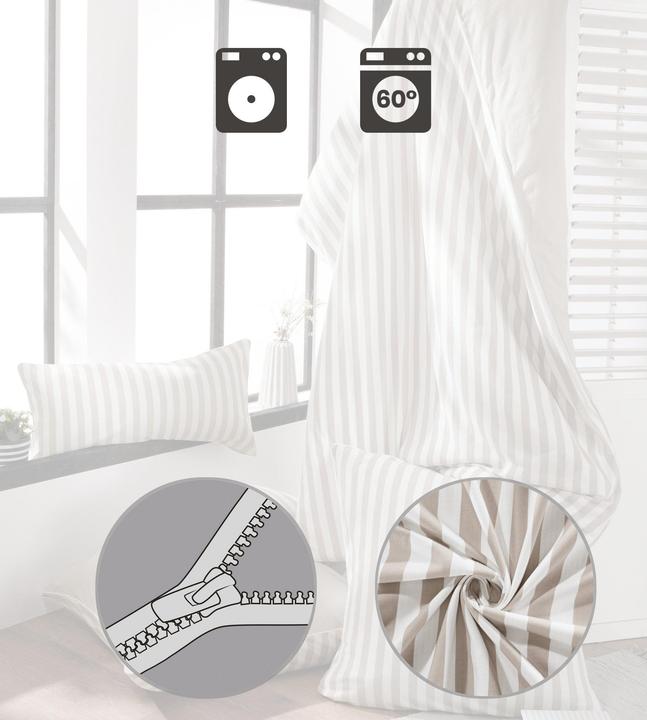 Image du produit Erwin Müller Wendebettwäsche (Housse de couette, 155 x 220 cm, 80 x 40 cm)