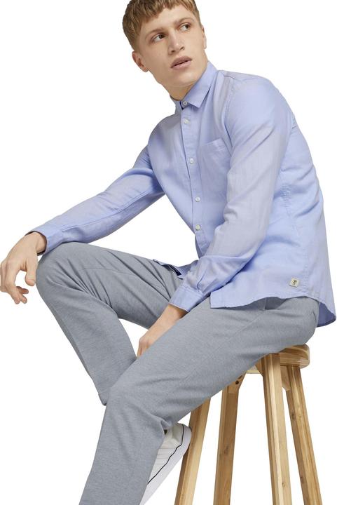 Produktbild Tom Tailor Hemd Shirt fein strukturiert mit Bio Baumwolle (XL)