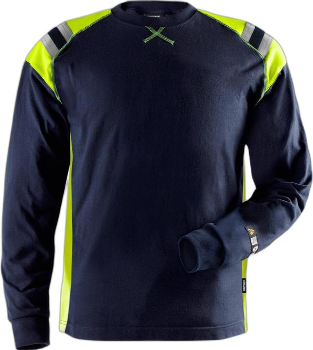 Produktbild Fristads Flamestat T-Shirt Langarm 7072 TFLH Grösse L Marineblau