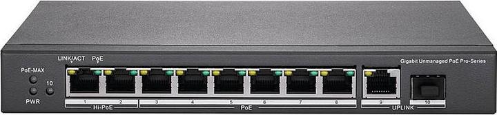 Produktbild Abus ITAC10111 8-Port PoE Gigabit Switch (10 Ports)