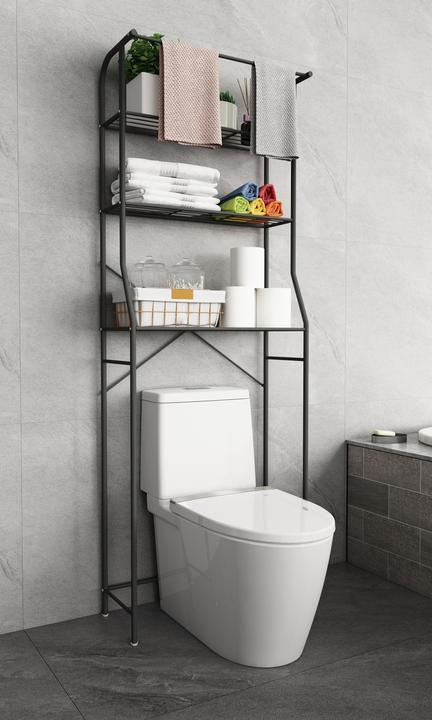 Produktbild VCM Bad WC Toilette Überbau Schrank Tubas