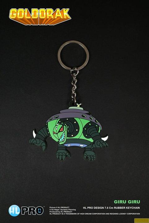 Image du produit High Dream Goldorak porte-clés caoutchouc Giru Giru 7 cm