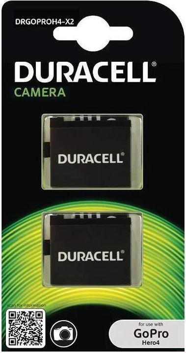 Actual product image Duracell 1x2 Li-Ion battery (Camera battery)