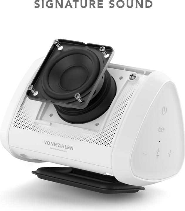 Produktbild Vonmählen Bluetooth Speaker Air Beats Mini White (13 h, Akkubetrieb)