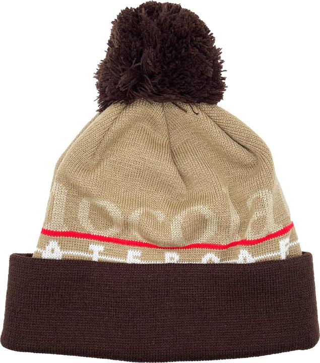 Actual product image Chocolate Bar Pom-Pom Beanie