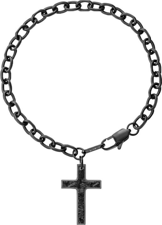 Image du produit K12 - Forged Vaith - Cable Bracelet (23 cm, Acier chirurgical 316L, Carbone, sans laiton)