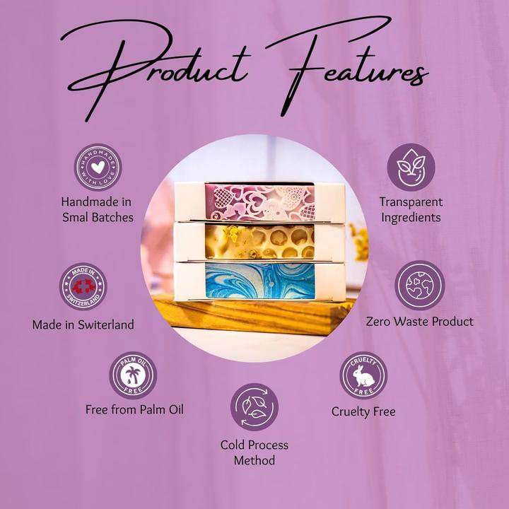 Produktbild Vivi Soaps Blauer Planet Ziegenmilchseife (Hartseife)