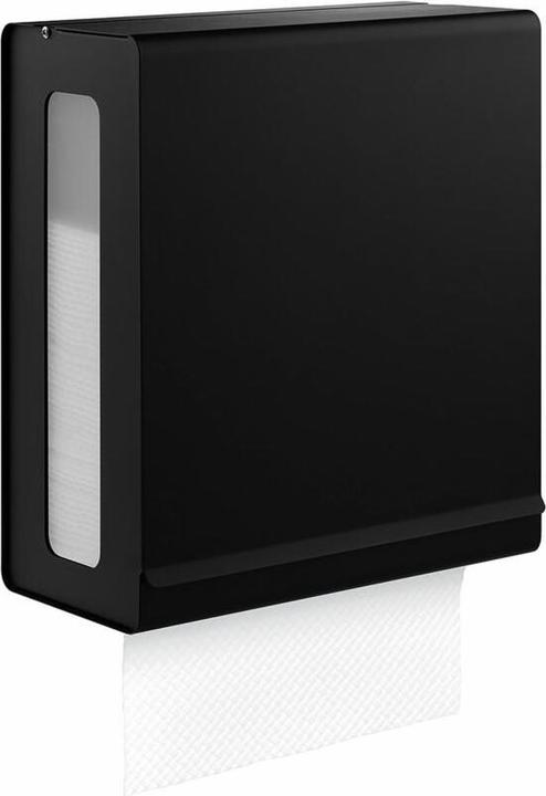 Blomus Papiertuchspender Nexio, Kosmetiktuchspender, Edelstahl, Black, 66312