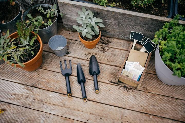 Immagine prodotto Fiskars 3-teiliges Gartengeräte-Set