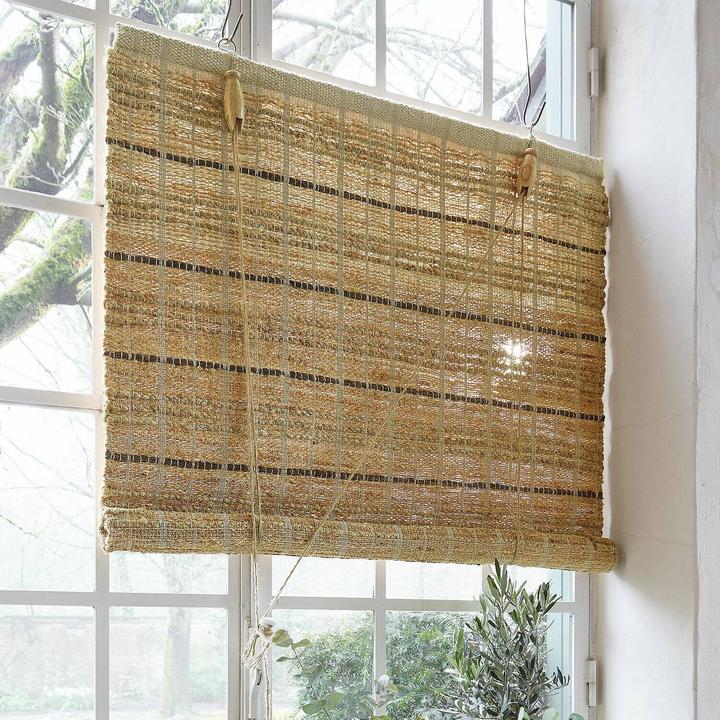 Produktbild Loberon Rollo Nacarie braun (120 x 100 cm)