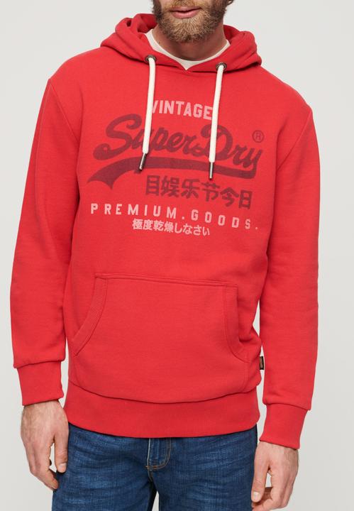 Actual product image Superdry Classic Vintage Logo Heritage Hoodie (L)