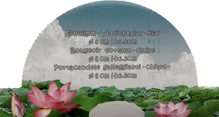 Actual product image GuGus Floating tealight glass (1 pcs.)
