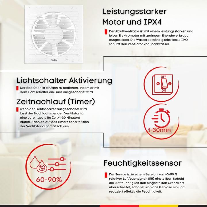 Produktbild Steinberg14 Badlüfter