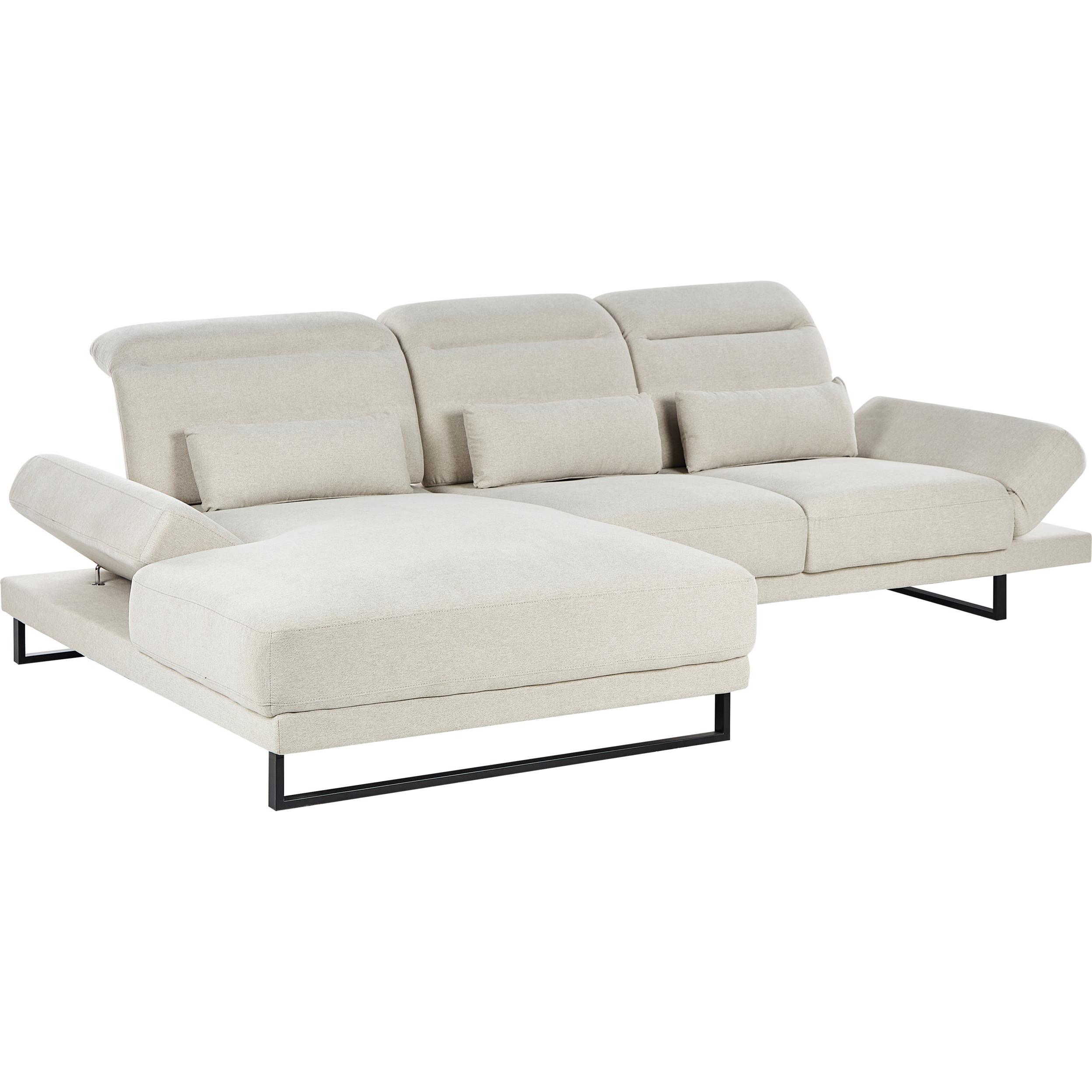 Beliani, Sofa, Ikast (Ecksofa)