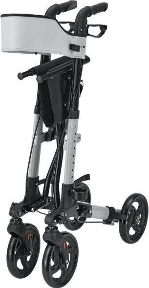 Immagine prodotto Juskys Rollator Vital pieghevole con sedile e borsa per la spesa