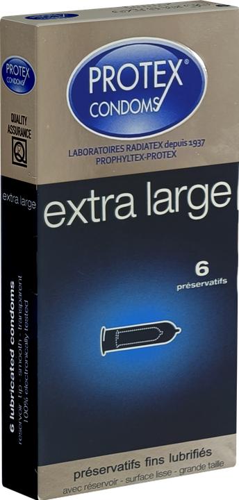 Produktbild Protex Extra Large» 6 grosse Kondome aus Frankreich (6 Stk.)