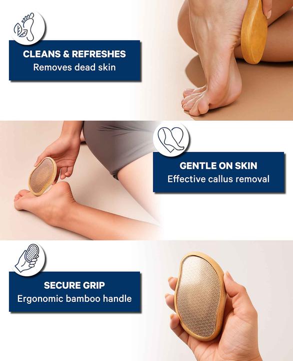 Produktbild Noya Bimsstein für Fusspflege, Bambus