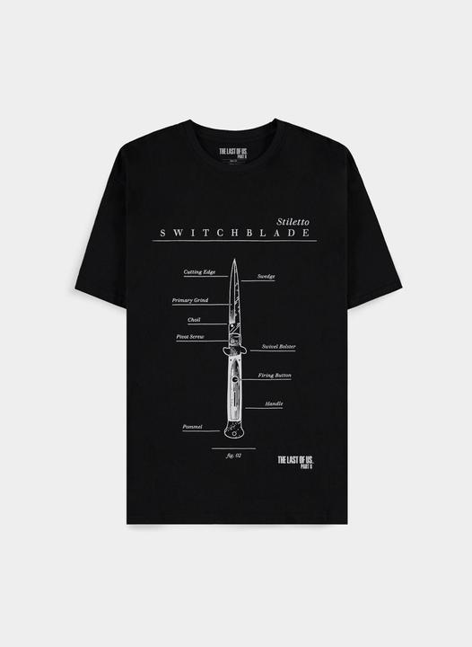 Immagine prodotto Difuzed The Last Of Us - T-shirt a maniche corte da uomo Switchblade - 2XL (XXL)