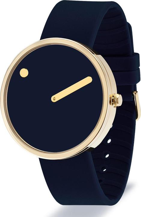Immagine prodotto Picto 43318-0520G Midnight Blue Unisex 40mm 5ATM (Orologio da polso analogico)