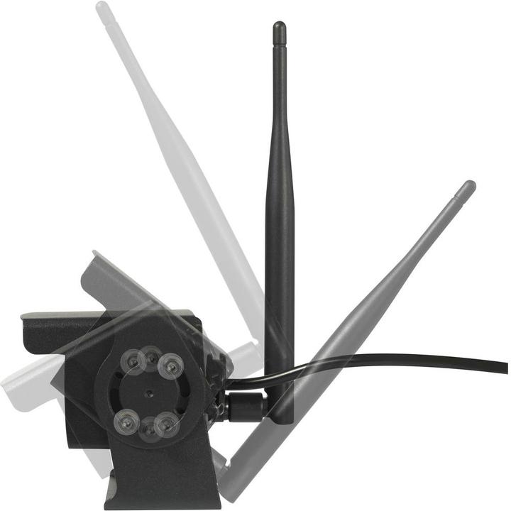 Actual product image Renkforce RV2,4-7 Reversing Video System 2 Camera Inputs Screw Mounting Black (matt)