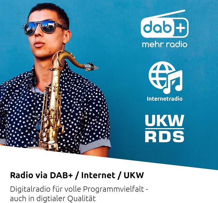 Produktbild TechniSat DigitRadio 650 (DAB+, FM, Internetradio, Bluetooth, WLAN)