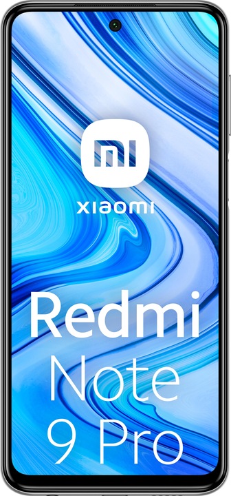 Produktbild Xiaomi Redmi Note 9 Pro (64 GB, Glacier White, 6.67", Dual SIM + SD, 64 Mpx, 4G)