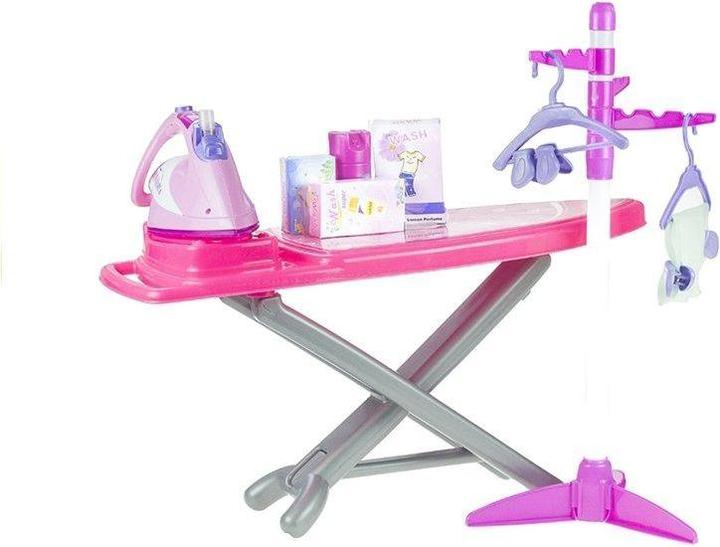 Lean Toys Asse da stiro, ferro e accessori per bambini