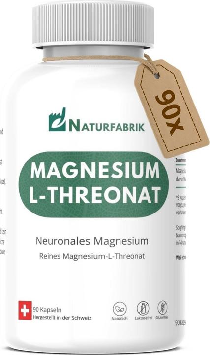 Naturfabrik Magnesium-L-Threonat (90 Piece, Capsules)
