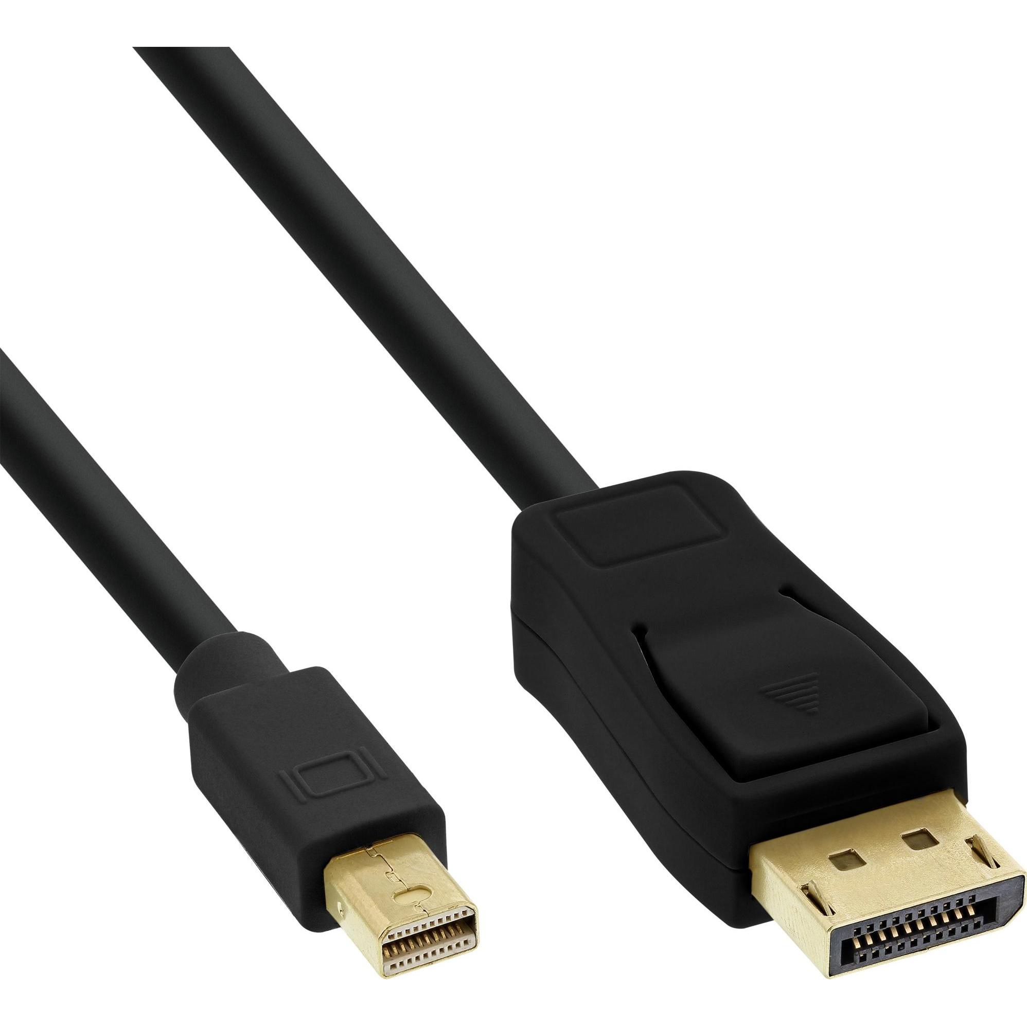 InLine DisplayPort — Mini DisplayPort (0.30 m, DisplayPort), Video Kabel
