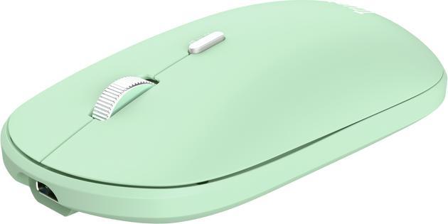 Actual product image Trust Lyra keyboard Mouse included RF wireless + Bluetooth QWERTY Italian Green (IT, Wireless)