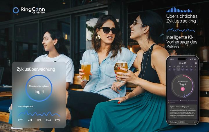 Actual product image RingConn Smart Ring (Gen2) (7, Gold)