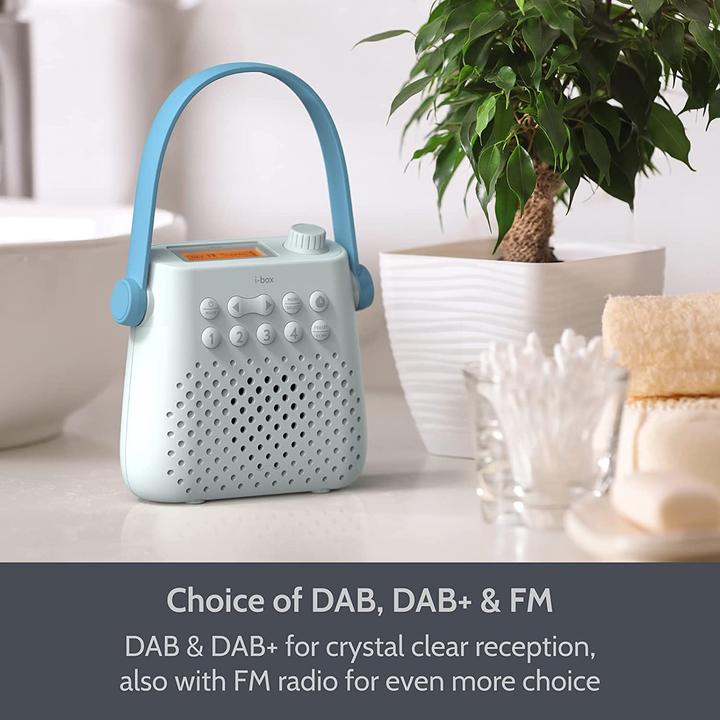 Actual product image I-Box Shower radio (DAB, DAB+, FM, KW)