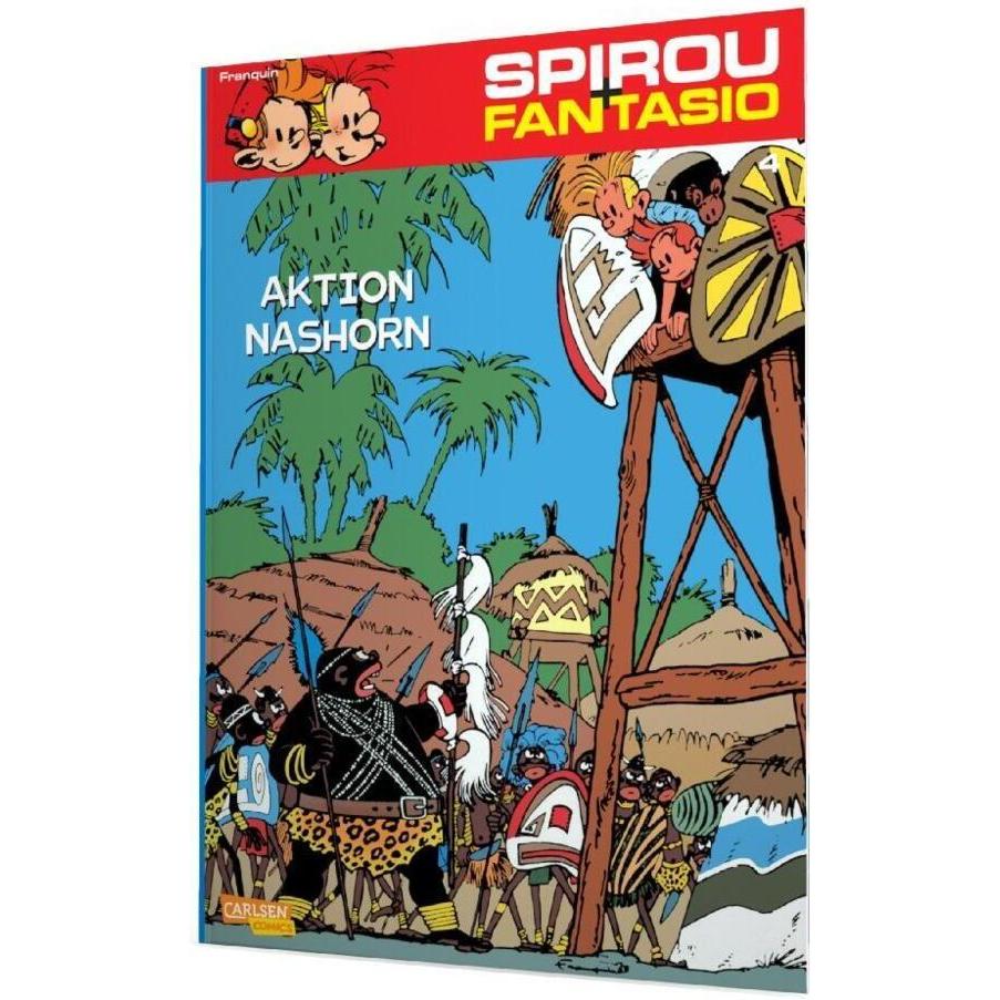 Spirou und Fantasio, Band 4, Belletristik von André Franquin