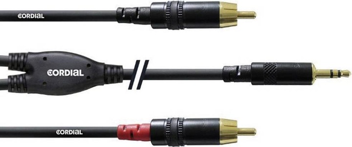 Produktbild Cordial CFY WCC Anschlusskabel (3 m, 3.5mm Klinke (AUX), Cinch)