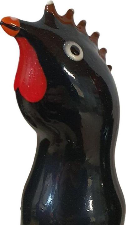 Produktbild Condomerie - Handbemalte Neuheitskondome Schwarzer Hahn