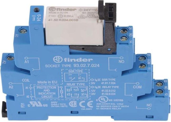 Produktbild Finder Koppelrelais 8A 24VDC Serie 38